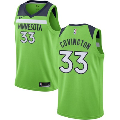 Nike Minnesota Timberwolves #33 Robert Covington Green NBA Swingman Statement Edition Jersey Men's